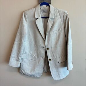 Everlane Classic Gray Blazer. Size 6